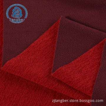 Cationic Polyester Bonded Anti Pilling Polar Fleece Fabric